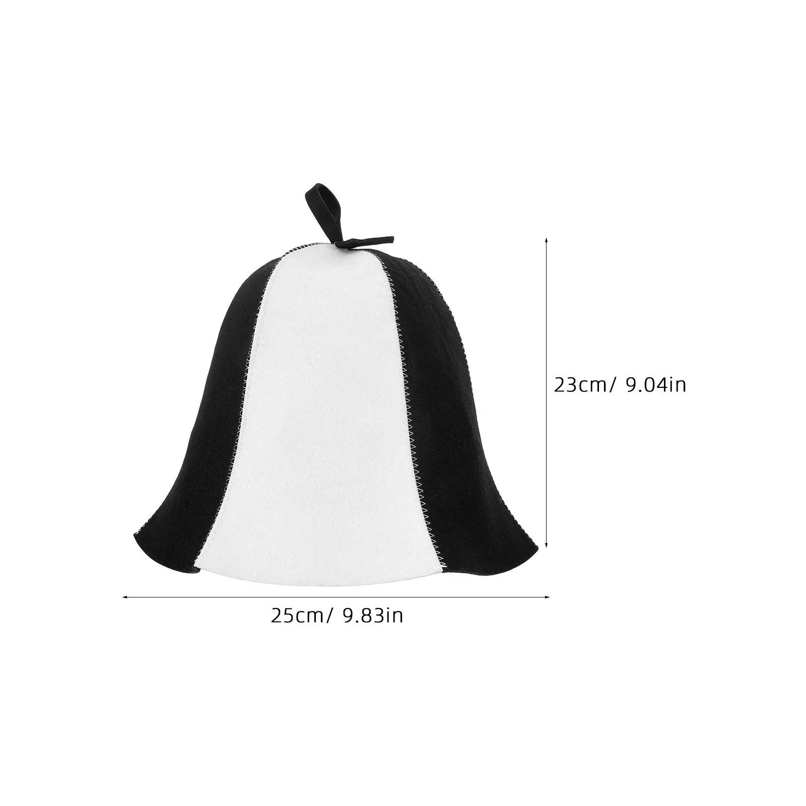 2Pcs Sauna Hat Felt Thermal Hair Cover Insulated Cap for Men Women Russian Banya Spa Steam Bathhouse Hair Shower Caps for Women