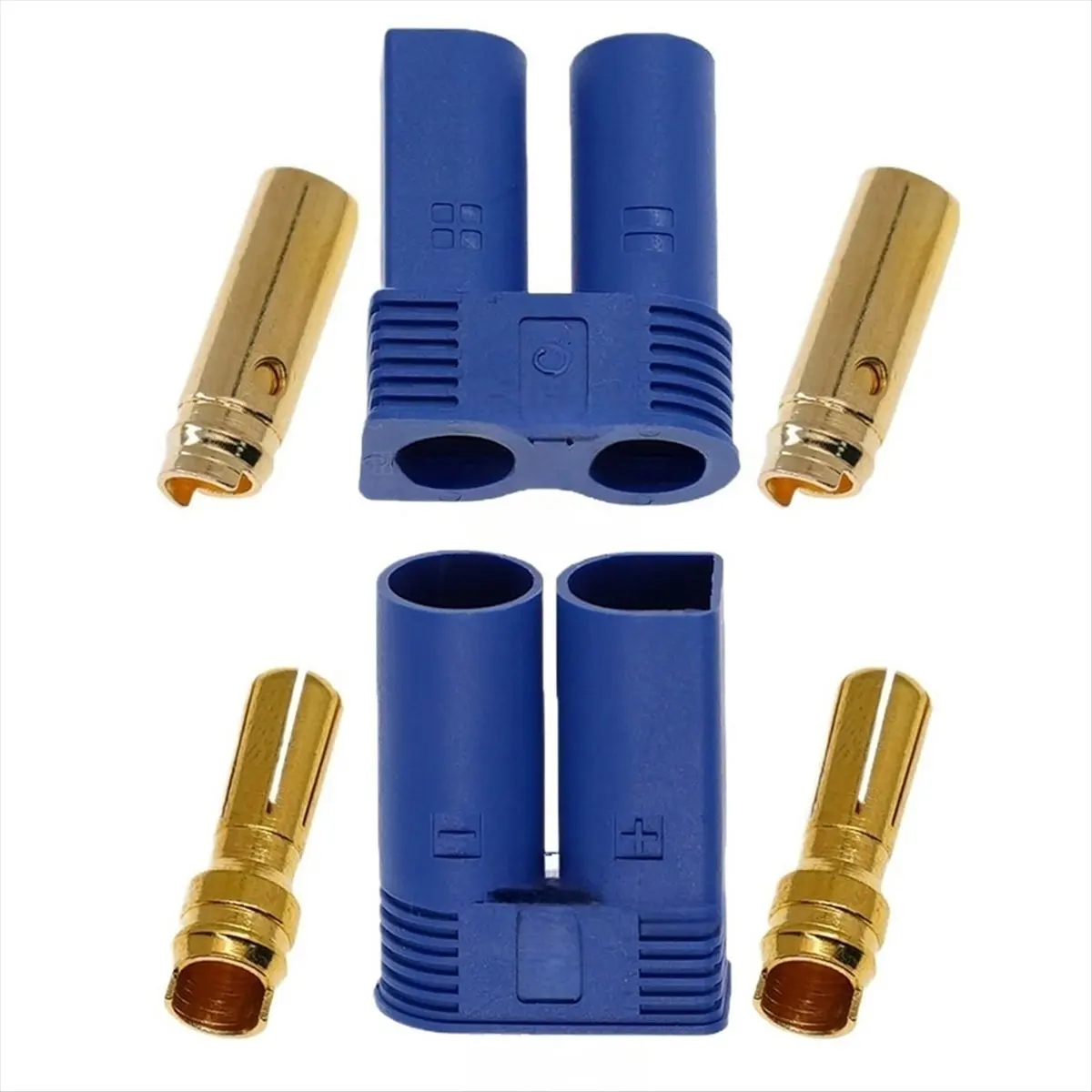 A78I 10 Pairs EC5 Connector Set Male & Female 5.0mm Gold Banana Plugs for RC ESC Lipo Batteries & Electric Motors