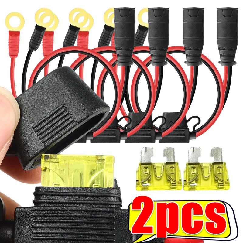 

Кабель питания для автомобиля, совместимый, простой в установке, портативный и практичный, с разъемами M6 и M10, с портами NOCO, аксессуары