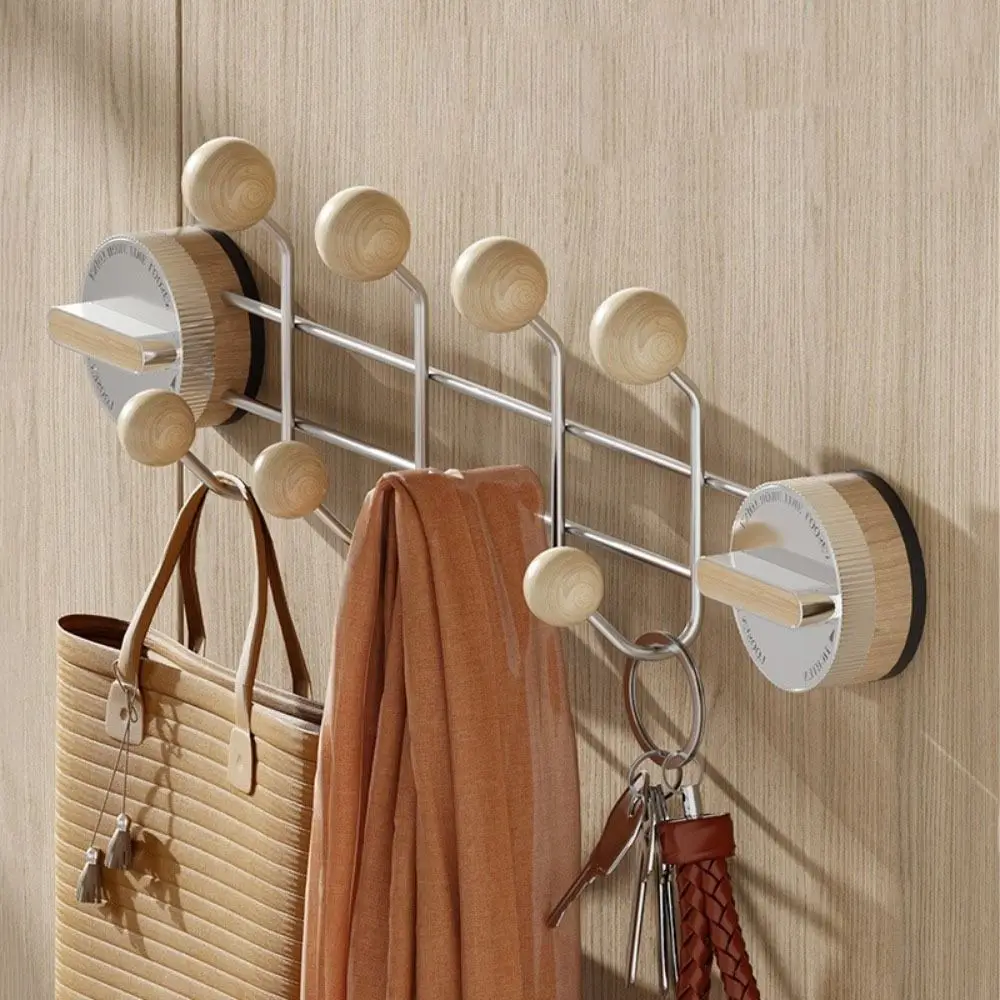 Suction Cup Door Rear Hooks Wall Mounted Strong Load Bearing Key Storage Rack Space Saving Decorative Clothes Coat Hooks Kitchen