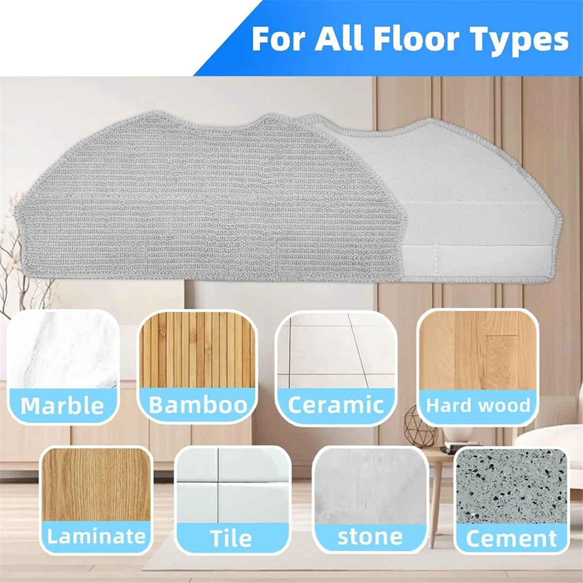 Комплект аксессуаров N95RA для ROPVACNIC S1, для Tipdiy G90, для Betboyles V75S, запасные части для робота-пылесоса VIPSUN Z1