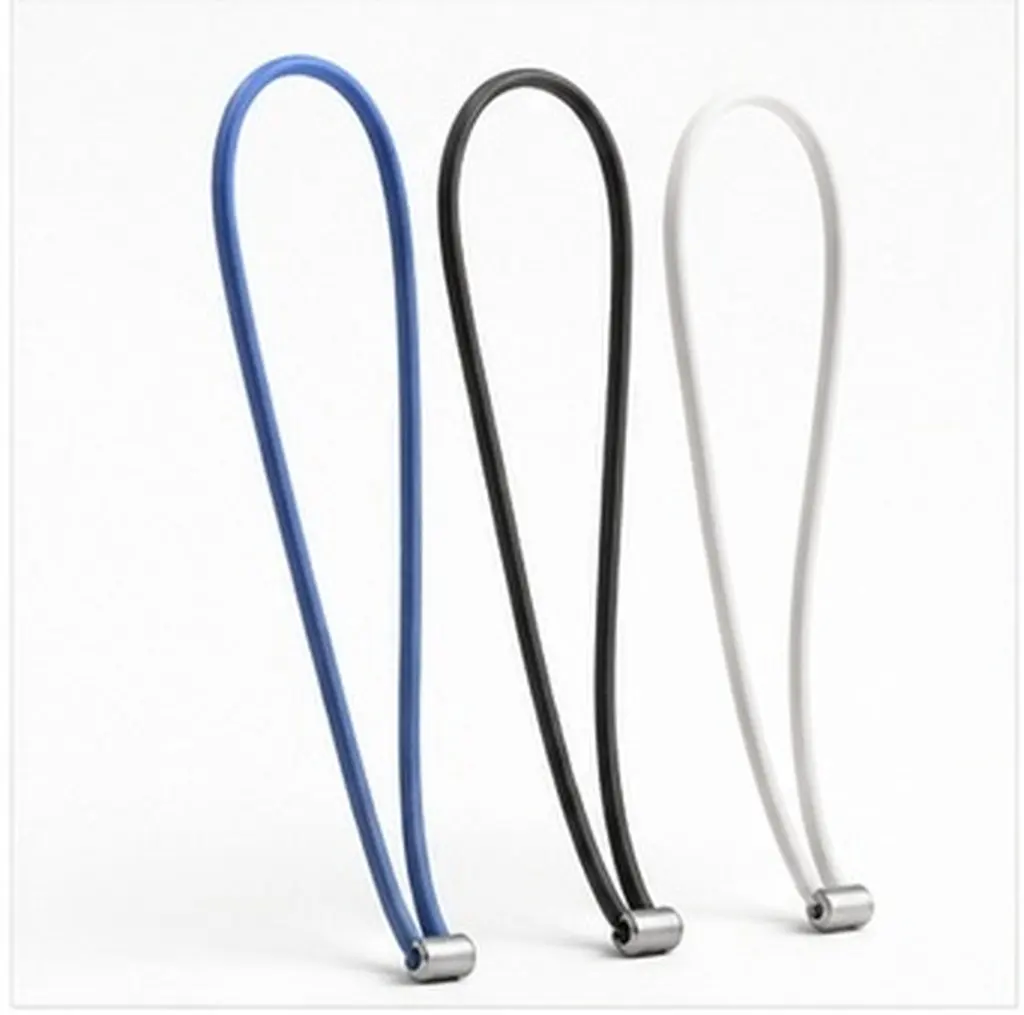 3Pcs Elastic Adjustable Trash Can Fixing Bands Rubber Straps Trash Bag Holder Garbage Can Rubber Bands for Camping