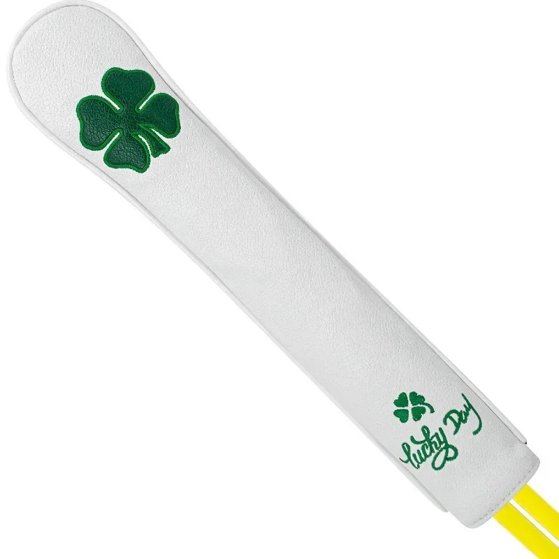 Lucky Clover Golf Calibration Rod - ฝาครอบป้องกันก้านสอบเทียบคอมโพสิต ดีไซน์ใบโคลเวอร์สี่แฉก อุปกรณ์กอล์ฟ
