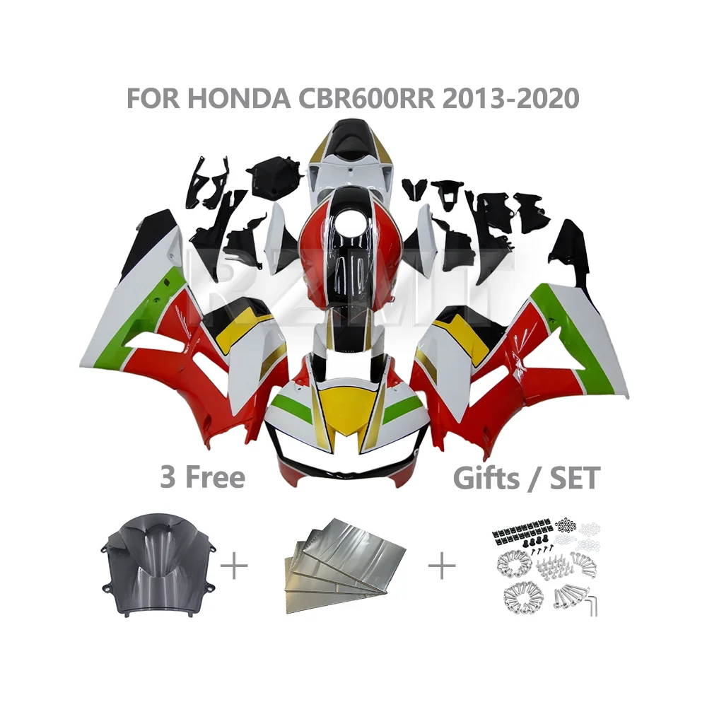 

Комплект обтекателя мотоцикла по индивидуальному заказу для HONDA CBR600RR CBR 600RR 2013-2020, высококачественный комплект кузова из АБС-пластика H0613-111a