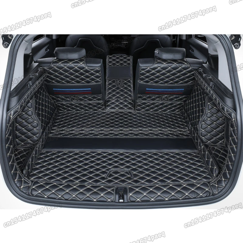 Leather Car Trunk Rear Boot Cargo Liner Mat Carpet for Bmw X1 Ix1 U11 2023 2024 Accessories Interior Kit Protect Mats Modify