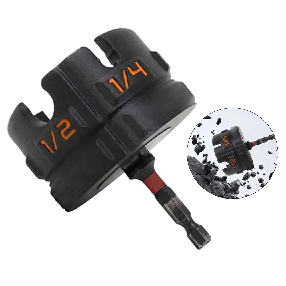 

1pc Removal Bolt Extraction Tool Hex Shank Nut Zipper Drill Attachment For Power Drills Electric Tool Accessories