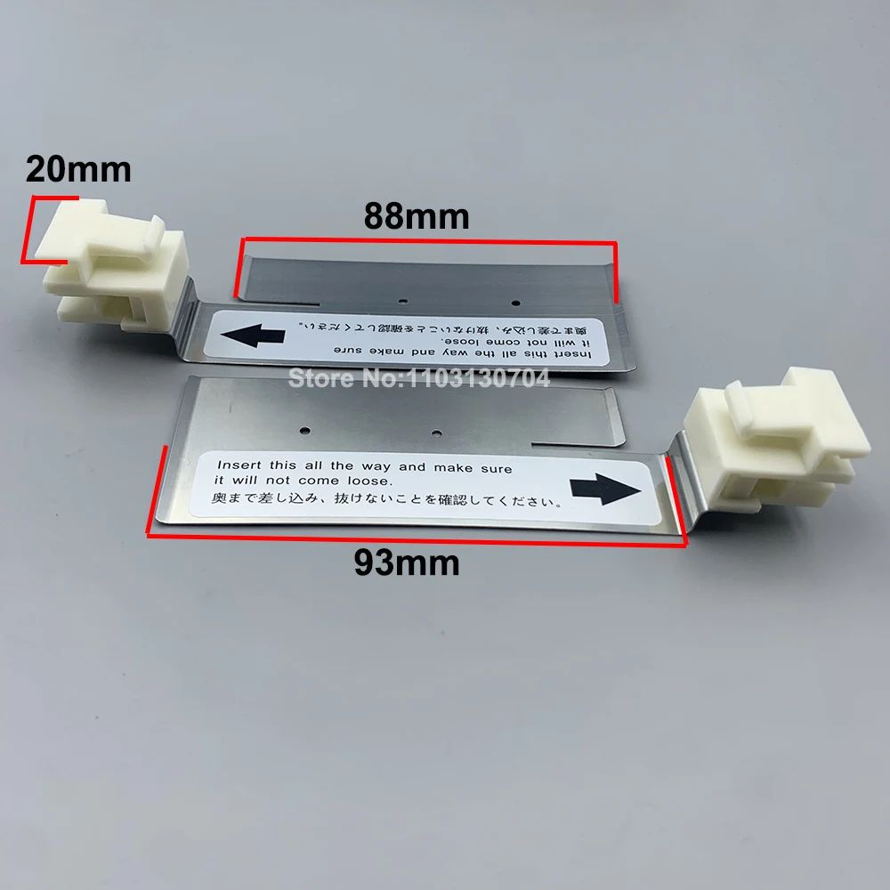 2PCS Roland VS300i Media Clamp Paper Pressure Plate Clip Sheet for Roland VS640 VS640i VS300 VS420 VS540 VS420i Eco Solvent Assy