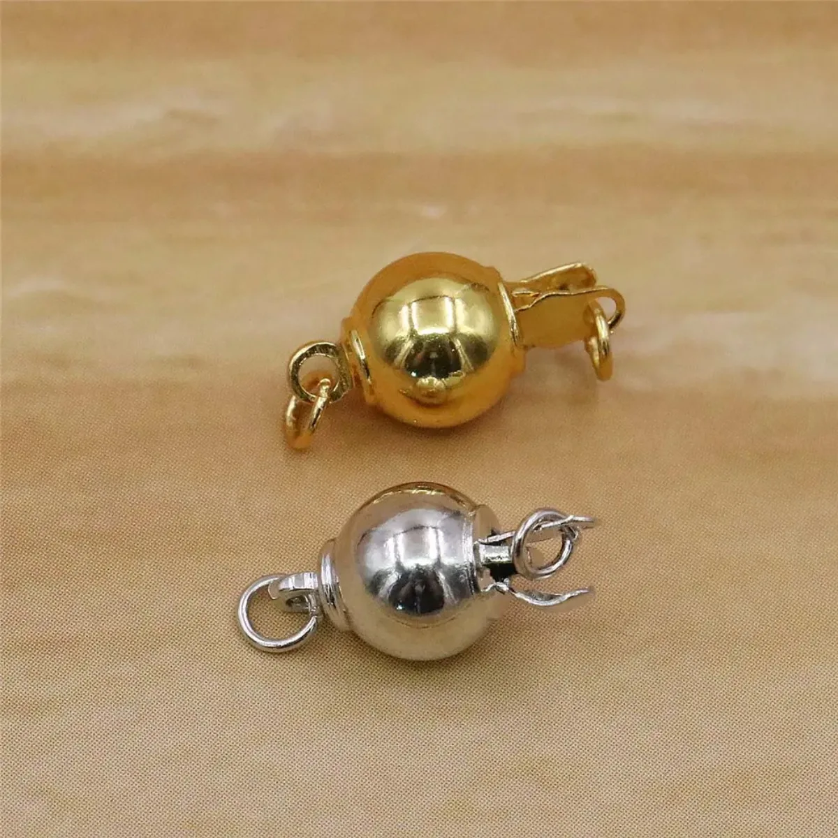 5PCS Alloy Mine Necklace Bracelet Clasp Fitting Silver-plate/Gold-plated DIY Girl Women Hand Made Jewelry Making