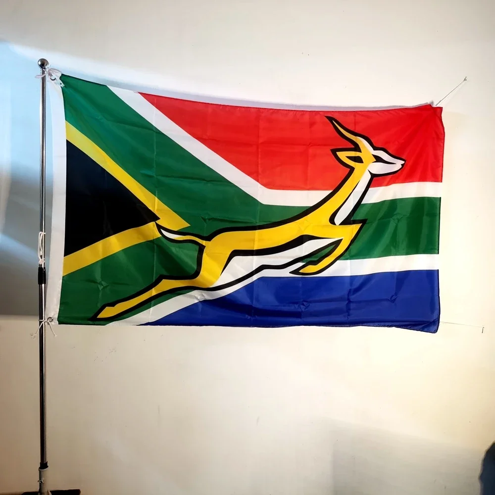 Antelope South Africa Flag Grommets Flying Banner For Decoration 90*150cm Polyester