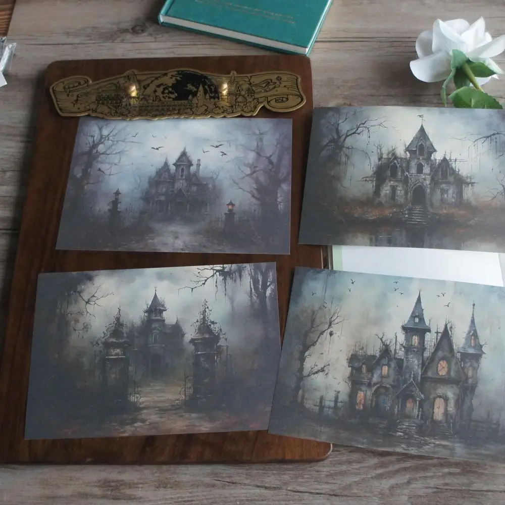 

30 Sheet Hidden Castle in The Magic Forest Background Design Craft Paper Gift Decoration Scrapbooking Handmade DIY