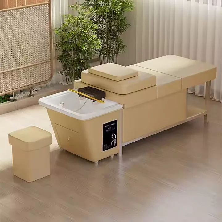 

Professional Salon Washing Hair Massage Chair Shampoo Bed Spa Head Water Therapy Circulation Shampoo Bed