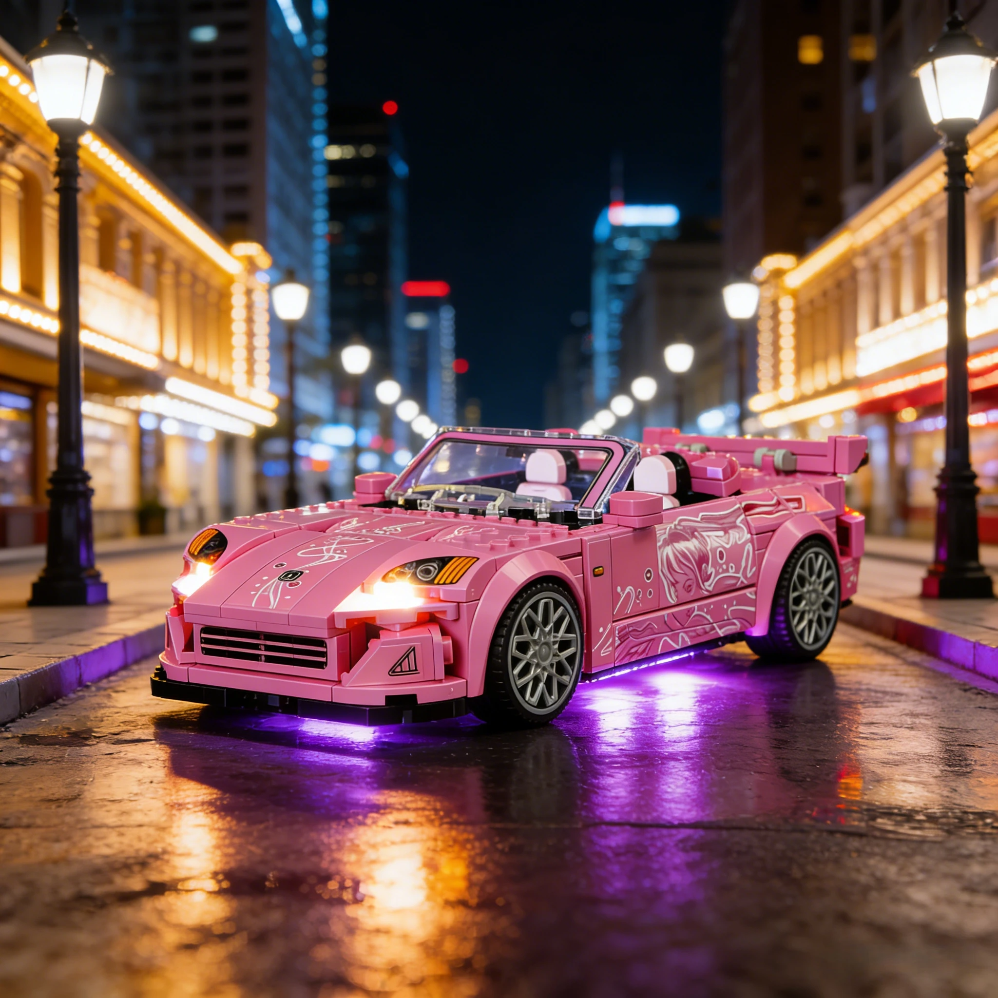 LED Light for Lego-77241 Speed Champions 2 Fast 2 Furious Honda S2000 Building Blocks Model (Building Set NOT Included) view 2