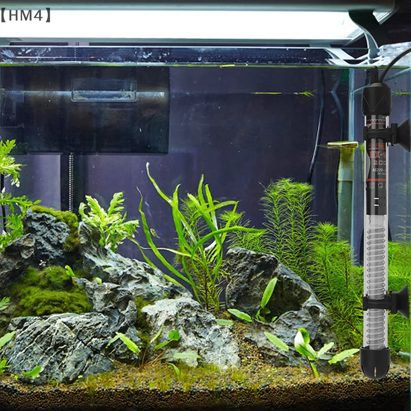 〔HM4〕EU Plug Adjustable Temper - Aquarium Heater Submersible ulasan dan harga