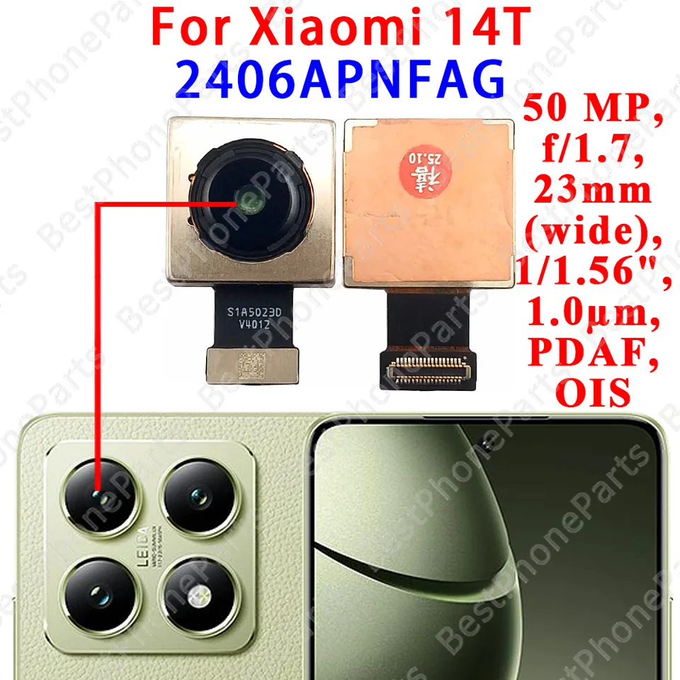 Xiaomi 14T Front & Back Camera Flex Cable Replacement