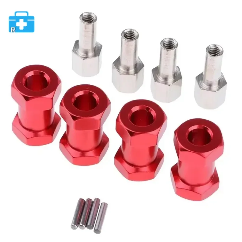 12Mm hexagonal extension shaft adapter D90 modified to AX10, connected to CC01 SCX10 crawler, made in China