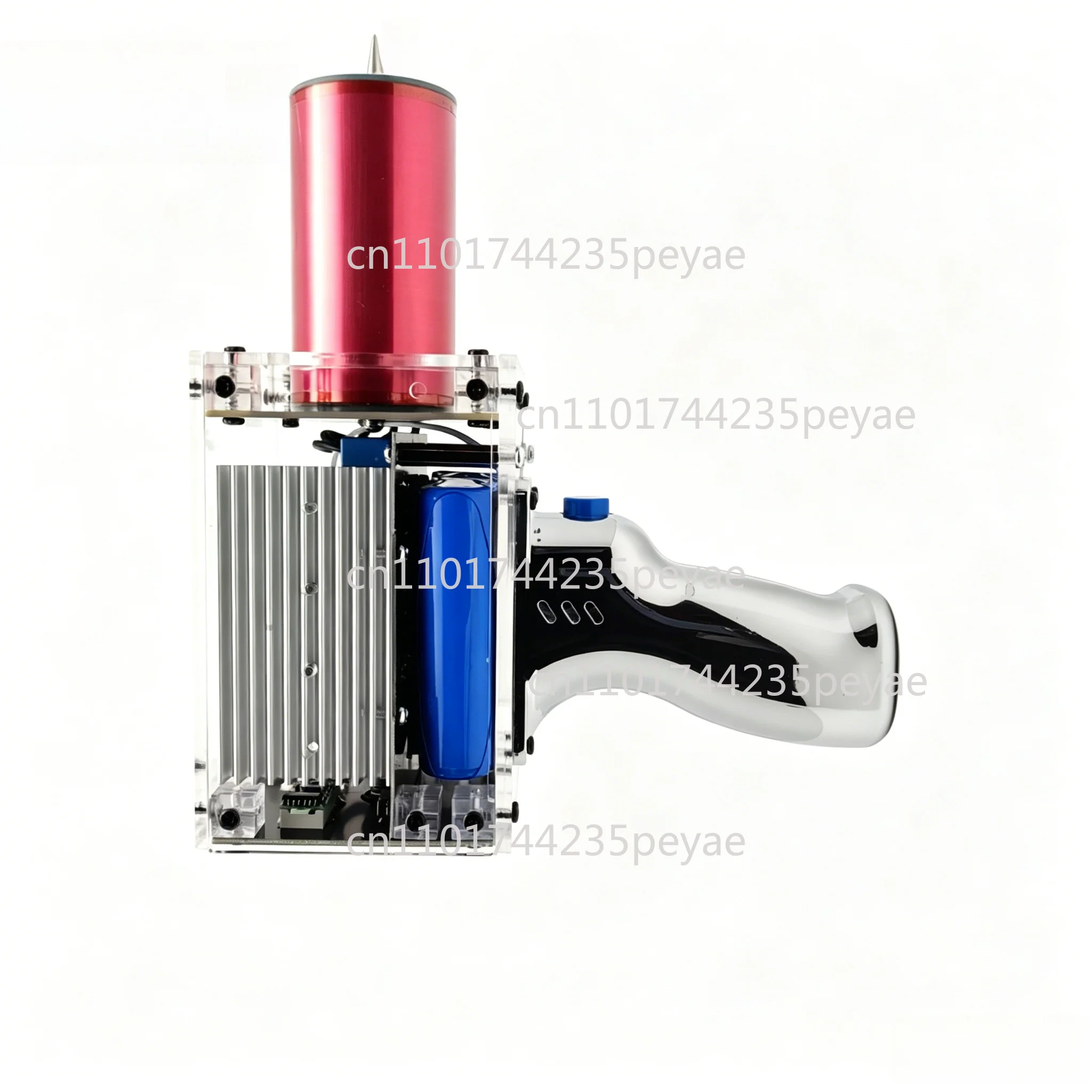 Third Generation Plus 80W 6A Coil Gun Portable Handheld-Coil High Voltage Generator Artificial Lightning
