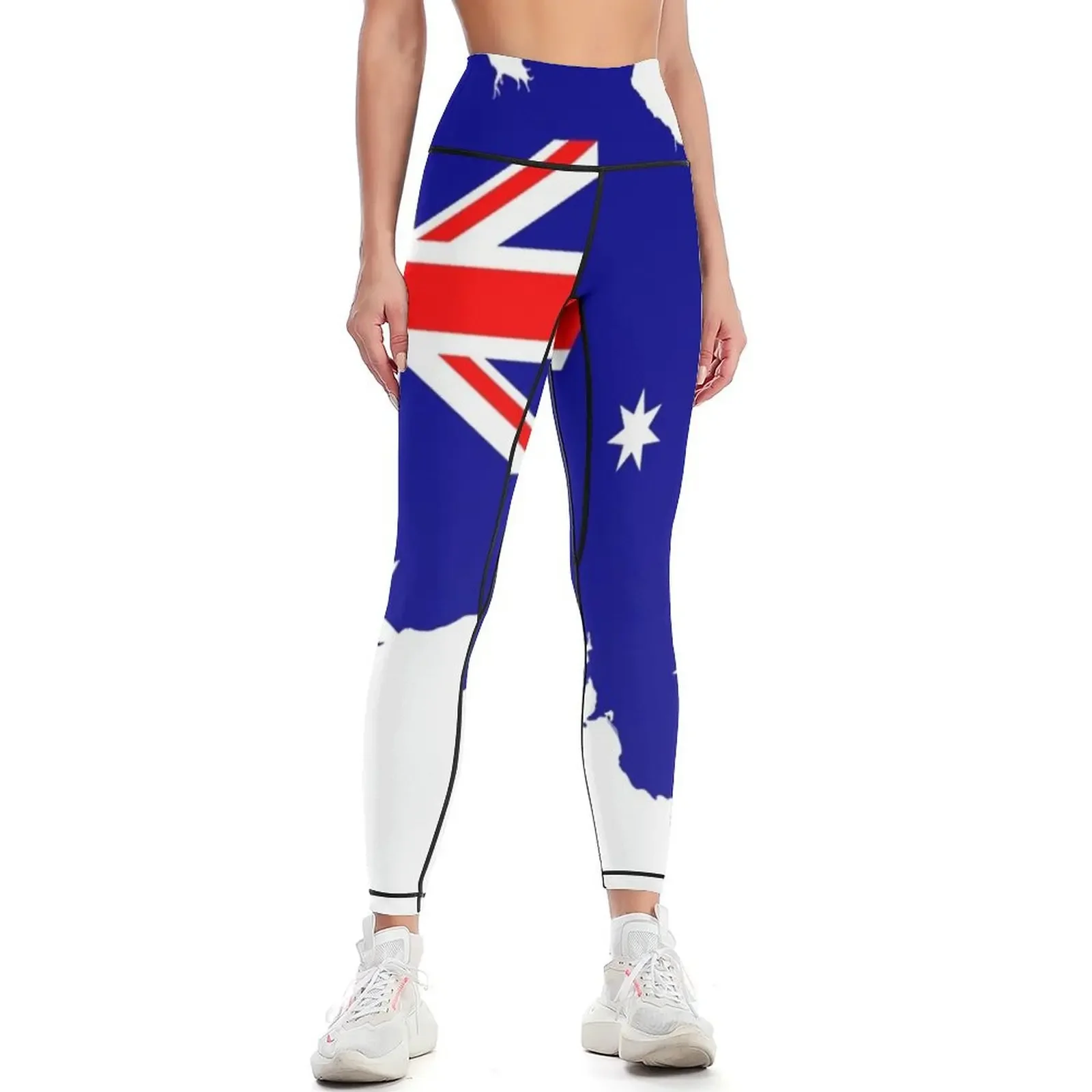 Australia day Leggings for fitness gym clothing Tight fitting woman Womens Leggings