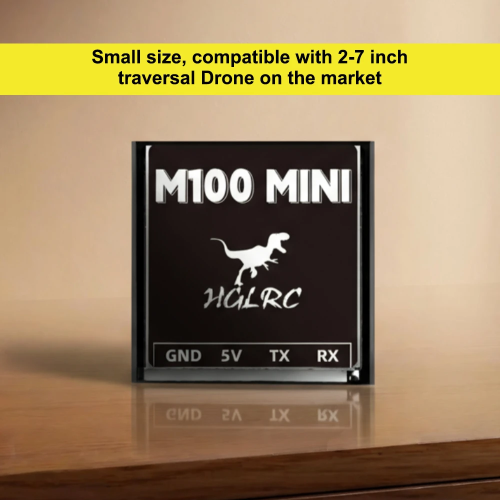 HGLRC M100 MINI GPS 10th Generation Chip Three-Mode Positioning 3.3V-5V For FPV Racing Drone For RC FPV Freestyle Drone