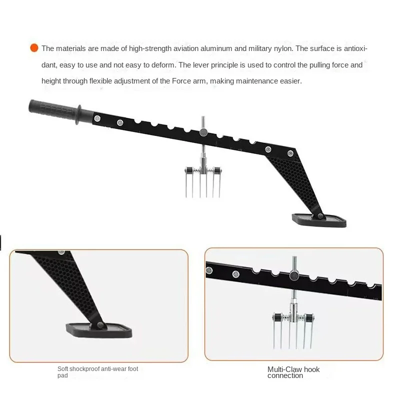 أداة إصلاح دنت النايلون الألومنيوم لوحة جسم السيارة مجتذب الصفائح المعدنية آلة إزالة دنت لإصلاح دنت السيارات #5