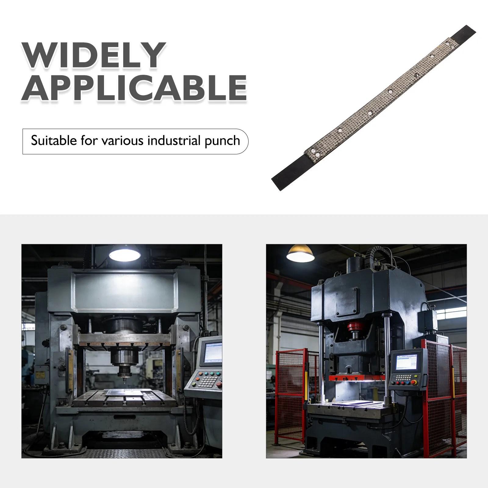 Punch Press Brake Band Replacement Parts 10 Ton High Friction Brake Belt Heavy Duty Mechanical Press Low Noise Industrial Spare view 5