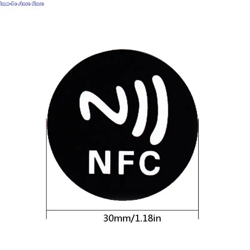 D0UA 1 ''스티커 접착제 레이블 144 바이트 빠른 읽기 쓰기 잠금 6pc