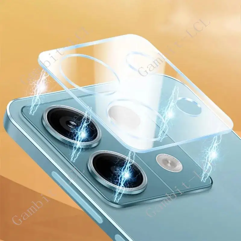 2PCS 3D Camera Lens Film For Xiaomi Redmi Note 13 5G Note13Pro Note13 13Pro Plus Integral Tempered Glass Protector Cover