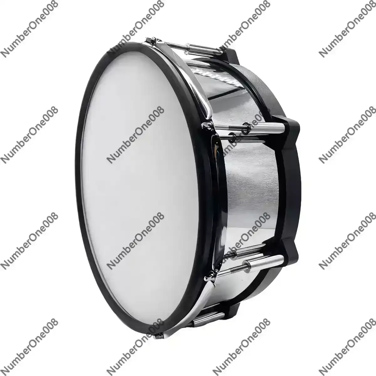 14 Inch Electronic Drum Military Drum Six Sensor Trigger Electroplated Rigid Cavity Electric Drum Pad
