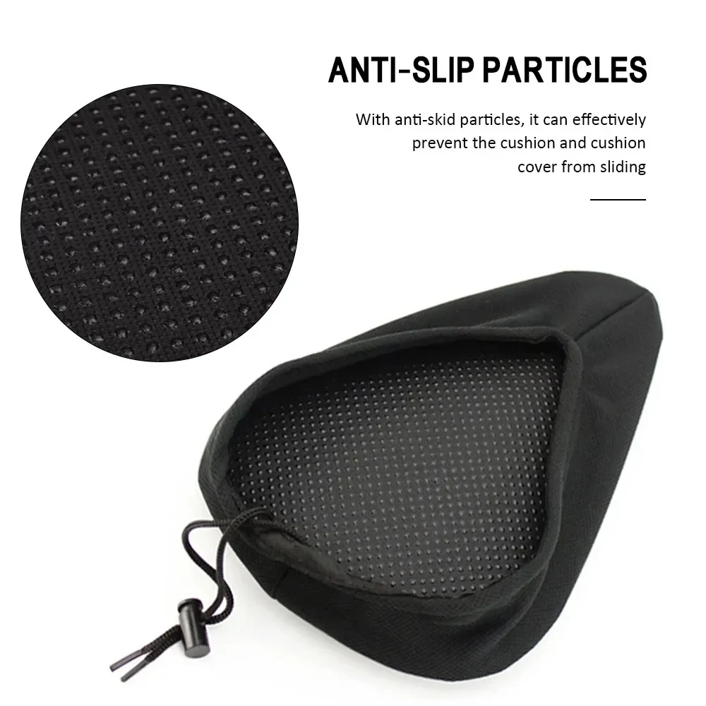 Breathable Bicycle Seat Cover MTB Bike Soft Thickened Saddle Seat Cushion Cycling Sponge Pad Cushion Cover Riding Accessories image 3