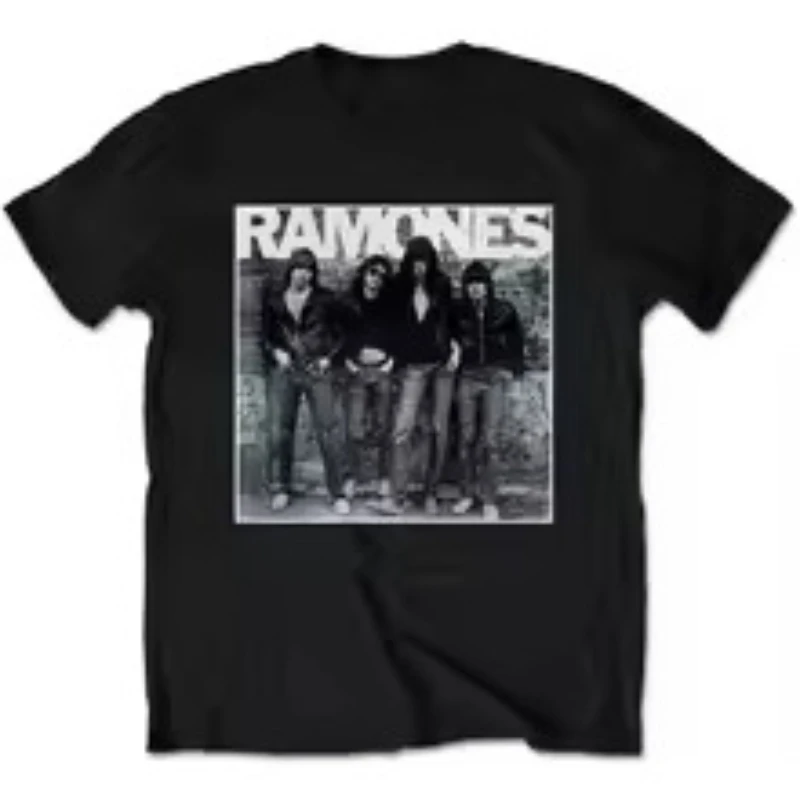 Punk Rock Ramones Graphic Print T-Shirt Unisex