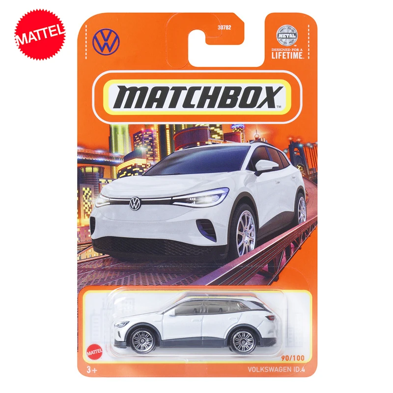 

Original Mattel Toy Matchbox 30782 Car 1/64 Diecast City Hero Volkswagen ID.4 Vehicles Toys for Boys Collection Birthday Gift