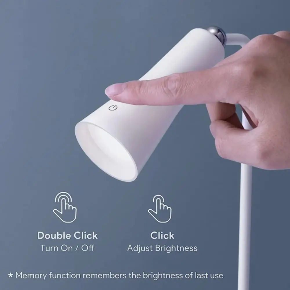 

Настольная лампа Indinite Dimming с магнитным креплением, сенсорным управлением, плавной регулировкой яркости, USB-зарядкой, мягким светом, 3 режима, для офиса