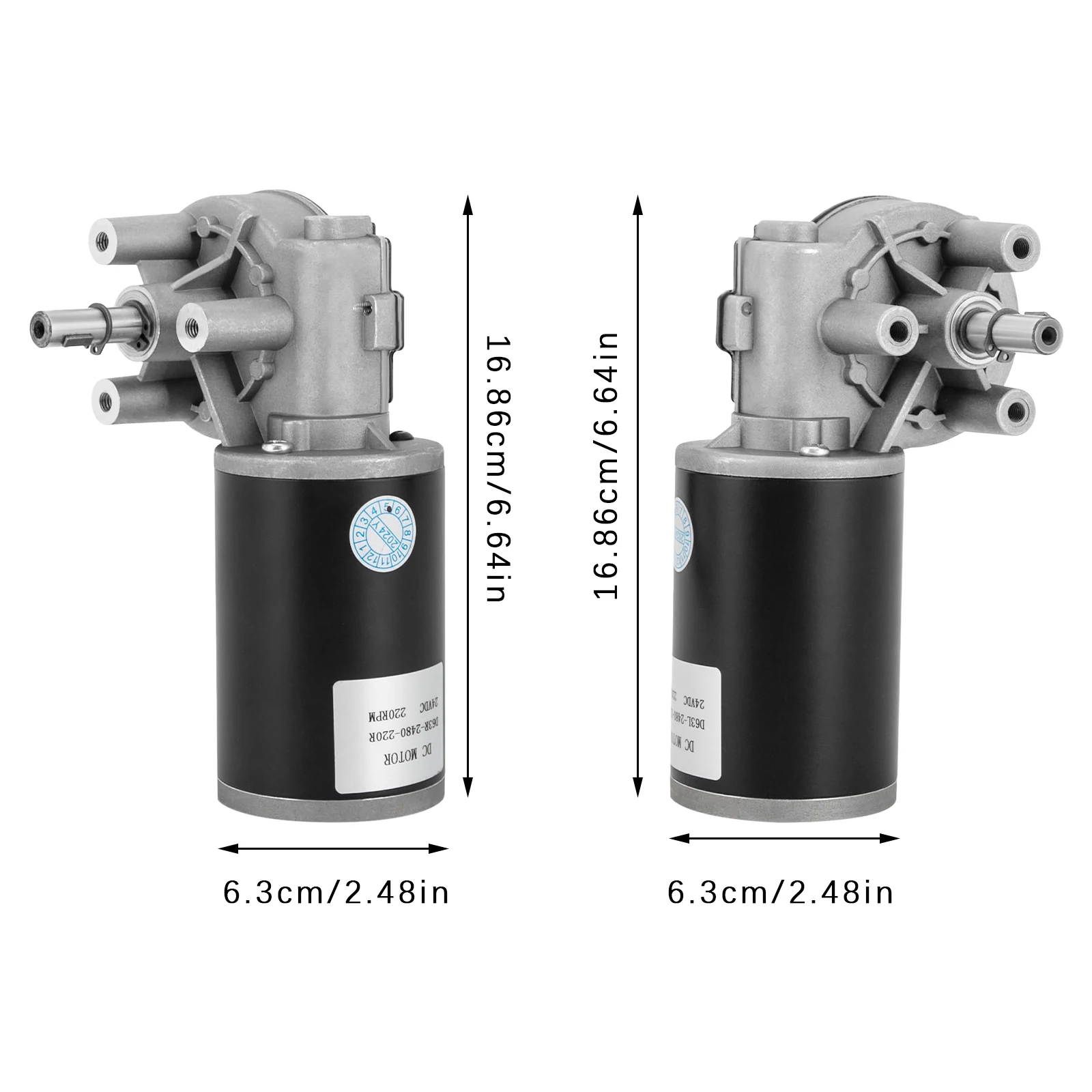 

DC Reduction Motor Self-Locking Motor Left/ Right(Selectable) 80W-24V 220RPM
