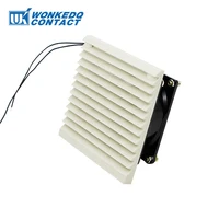 3321-230 Filtro de ventilador de gabinete eléctrico industrial Juego de ventilación de 92 mm Cubierta de obturador Radiador de enfriamiento Servicio Sistema de aire 230 V
