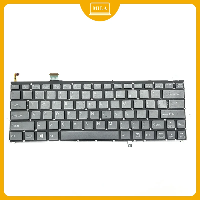 black, no backlight. keyboard SVD13 for SONY Vaio DUO13 SVD13 SVD13219 SVD132A1ET