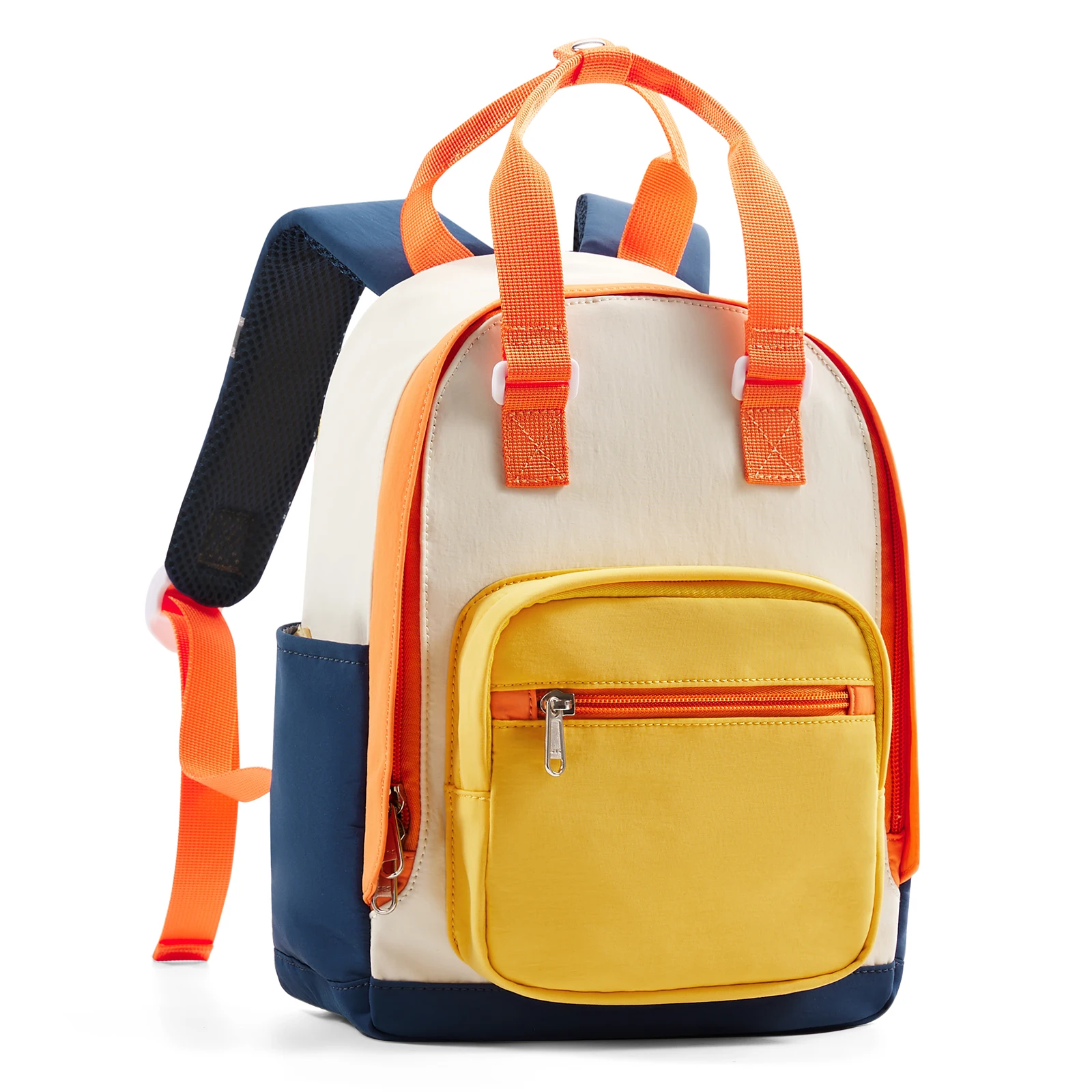 حقائب ظهر للأطفال لطيفة للغاية ، حقيبة مدرسية ، حقيبة ظهر للأطفال ، تصميم تباين الألوان ، متعدد الألوان ، اختياري
