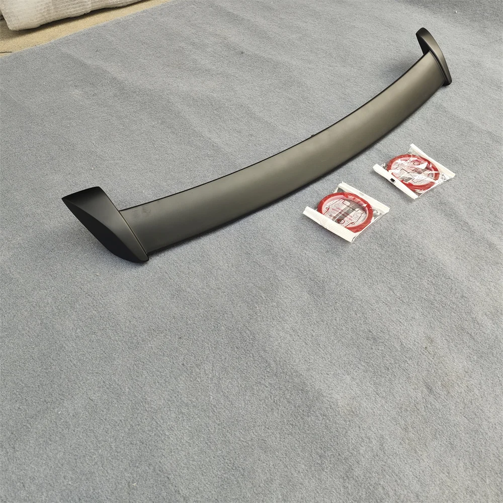 Auto Part Real glossy black Wing Trunk Lip Boot Cover Car Styling REAR ROOF EXTRA SPOILER FOR PEUGEOT 208 MK2 (2020-) — zdjęcie 4