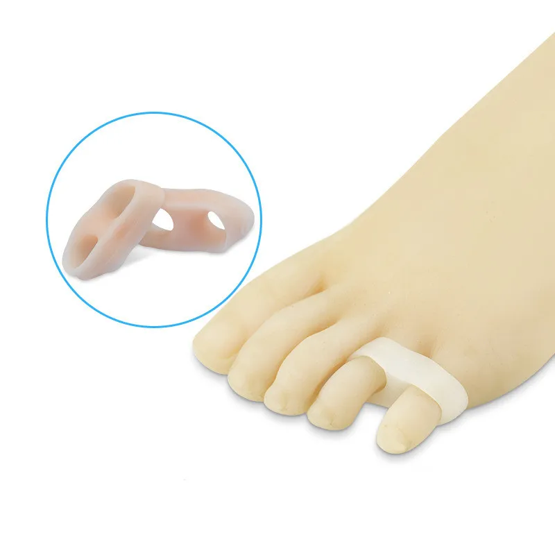Silicone Toe Pad Varus Separator Hallux Valgus Corrector Protective Hallux Valgus Overlapping Toe Separator