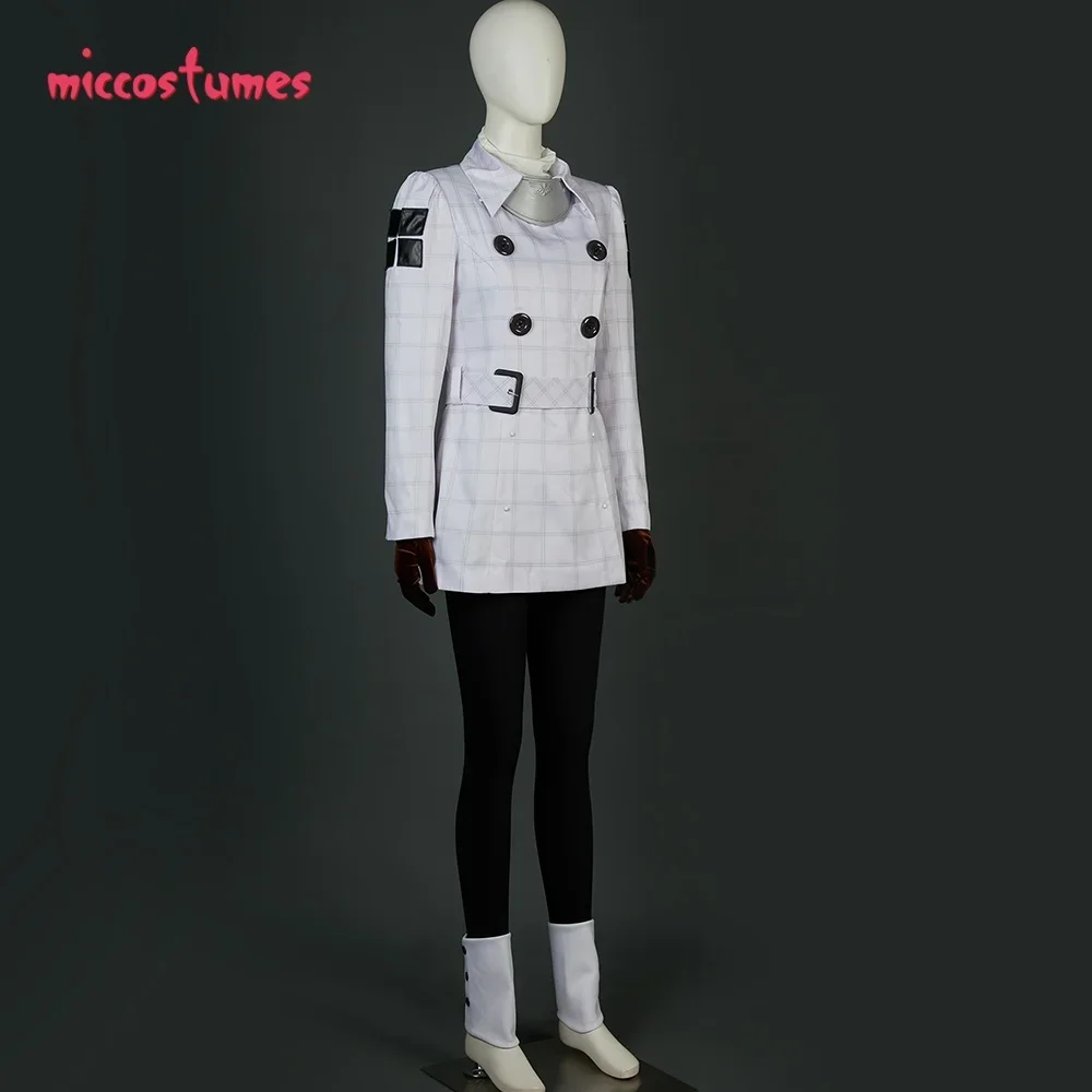 Miccostumes unissex protagonista cosplay traje topo e calças com camisa interna e luvas trajes de cosplay de halloween