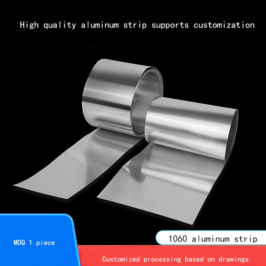 

1060 Aluminum Atrip, Aluminum Foil thin Plate, Aluminum Strip Can be Processed and Customized With a Thickness of 0.2mm-0.8mm