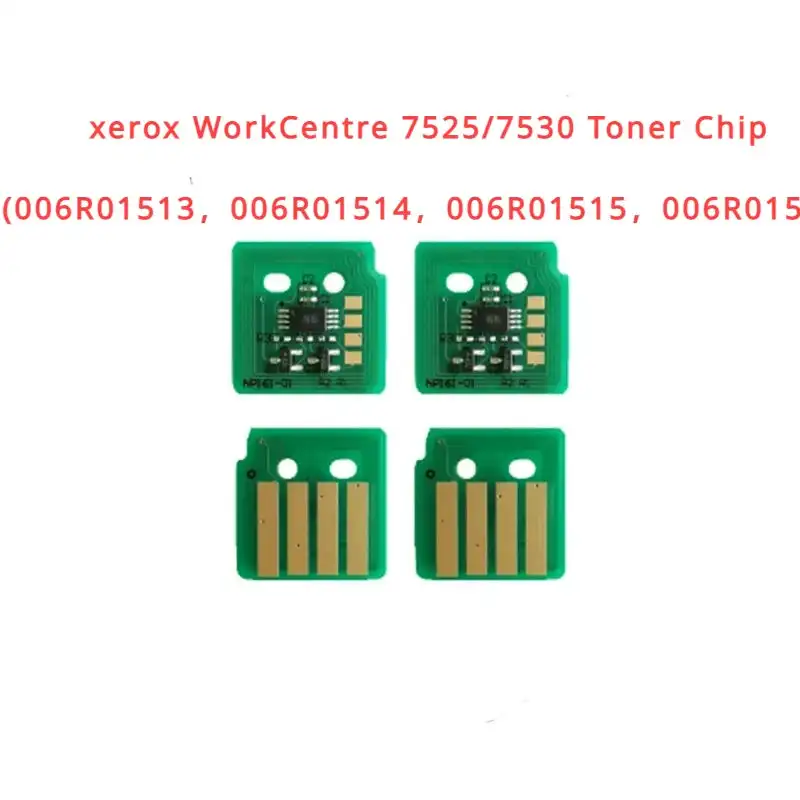 Toner Chip (006R01513，006R01514，006R01515，006R01516) for  xerox WorkCentre 7525，7530，7535，7545，7556，7830，7835，7845，7855 Refill