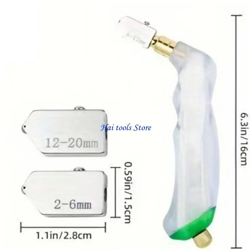 

X37E Профессиональный набор для резки очков. Скребки с металлическими наконечниками. Система подачи масла для толстых стекол.