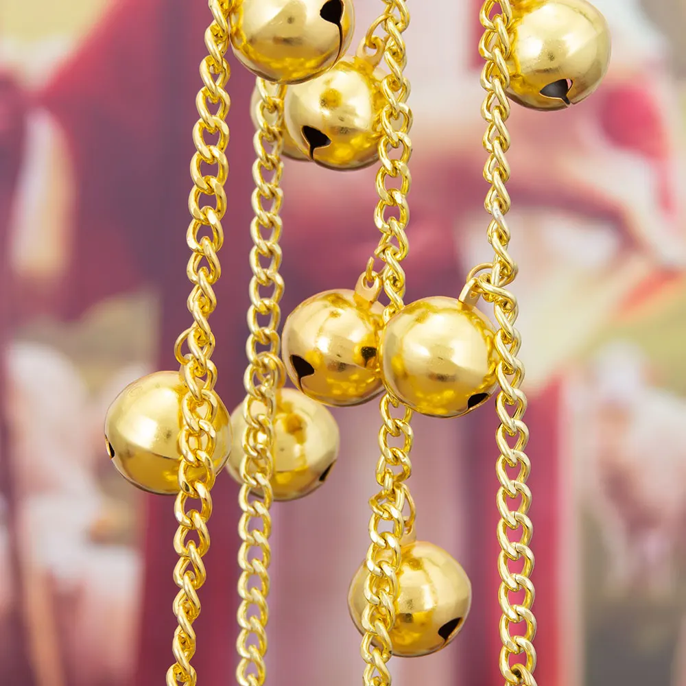 HTISOK Vergoldeter Orthodoxer Weihrauchbrenner mit Glockenkette, Ostorthodoxer Liturgischer Weihrauchbrenner für religiöse Rituale, Kirchen-Weihrauchbrenner – Detail 6