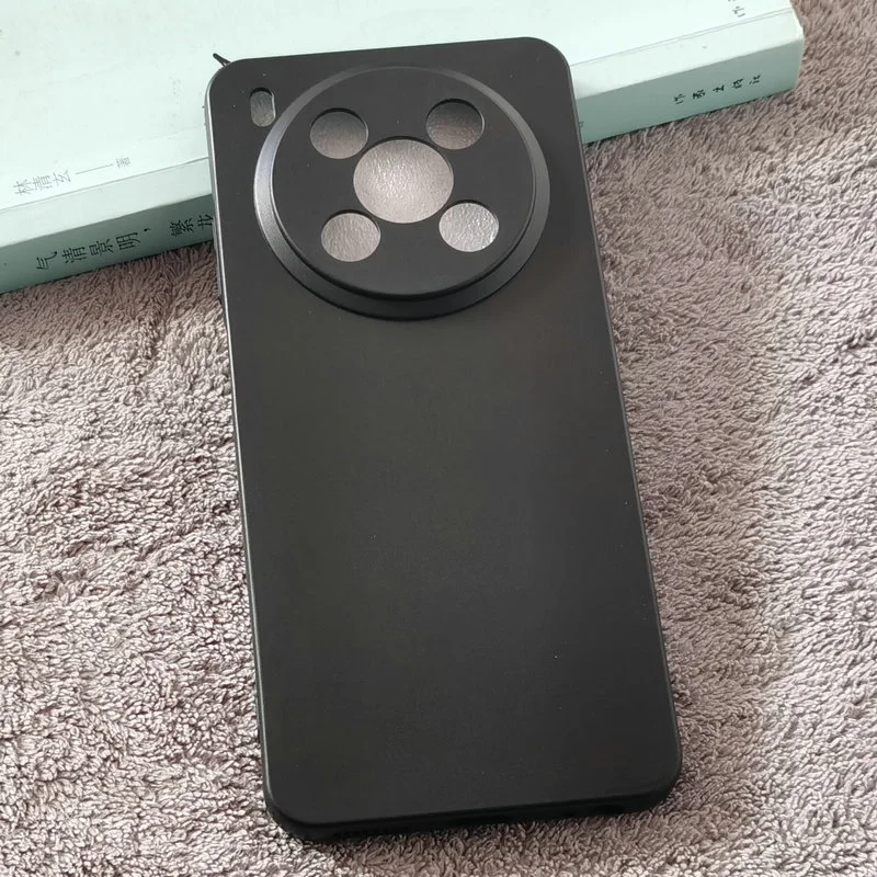 Para funda ZTE Blade V70 Max TPU Suave Negro mate delgado Funda de silicona para ZTE Nubia V70 Max Cubierta trasera V70Max Caso del teléfono