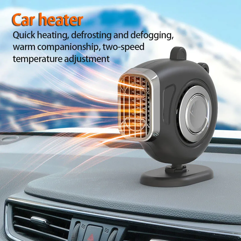 

Electric Dryer Windshield Defogging Demister Defroster 12v 150w Warm Cold Dual Use Universal Portable Car Accessories Car Heater