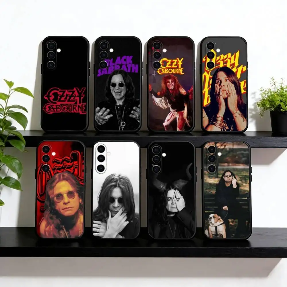 S-Sabbath O-Ozzy Osbourne Phone Case For Samsung Galaxy A73,A72,A71,A70,A53,A52,A51,Others Soft Black Cover