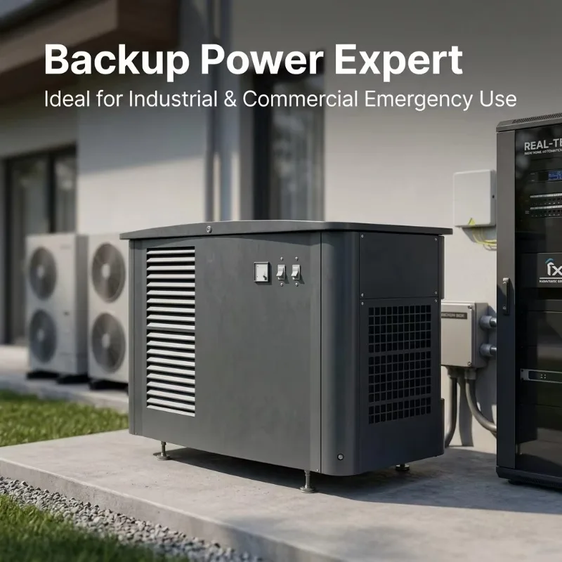 CE EPA Approved 15kW Silent Generator Liquid Cooled 15000W Gas Petrol Tri-Fuel Power Genset For Global Distribution