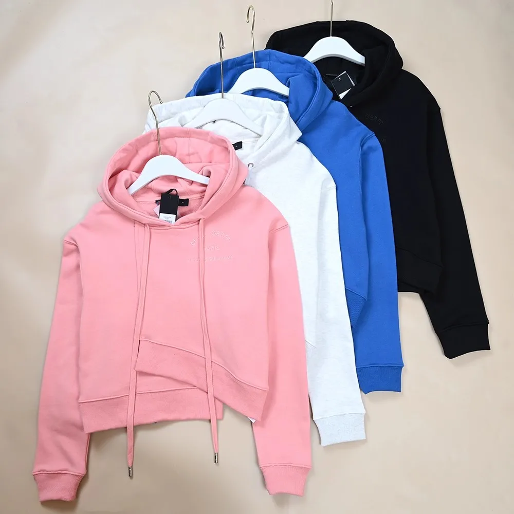 

Autumn Winter Ladies Casual Short Sleeve Long Sleeve Hoodie Cotton Patchwork Slim Fit Comfortable Sweatshirt Street Style