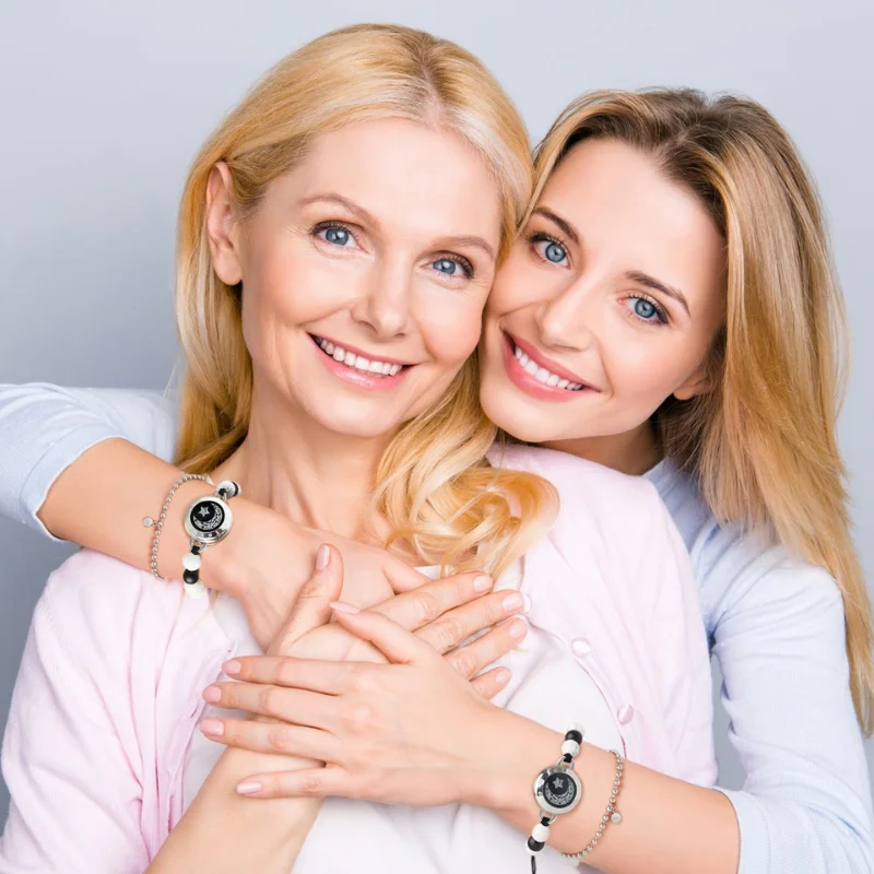 babywippe mit vibration schädlich Freundschaftsbänder – Handgefertigte Armbänder mit Botschaft – happymaker main image 1