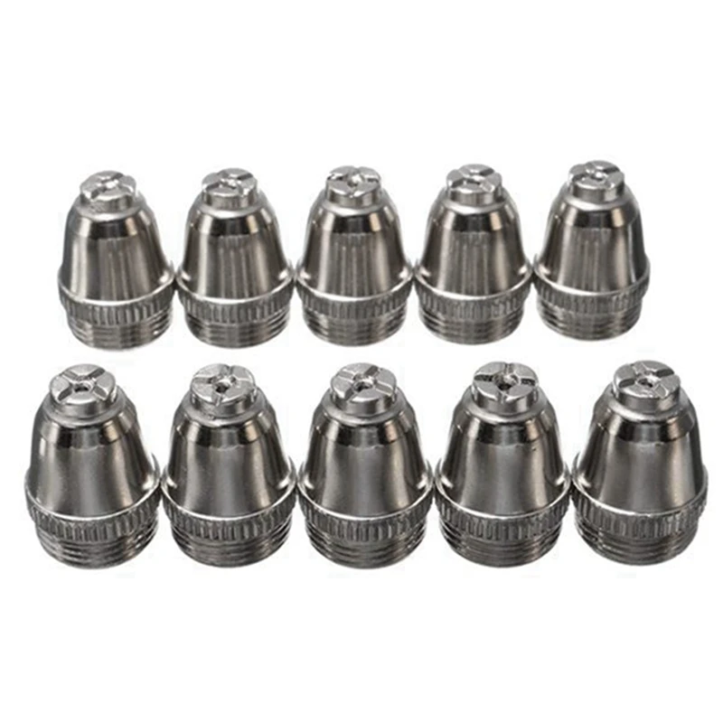 Plasma Cutter Consumíveis Kit, Tocha de corte, Ponta Bicos, Eletrodos Escudo Cap, 1.0mm, apto para SG-55, AG-60, WSD-60, Hot 92Pcs