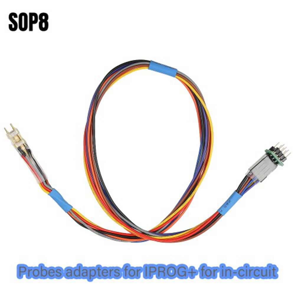 IPROG Probes Adapters Kit for IPROG Plus and Xprog M for In-circuit EEPROM ECU Programmer Tool Suitable for IPROG